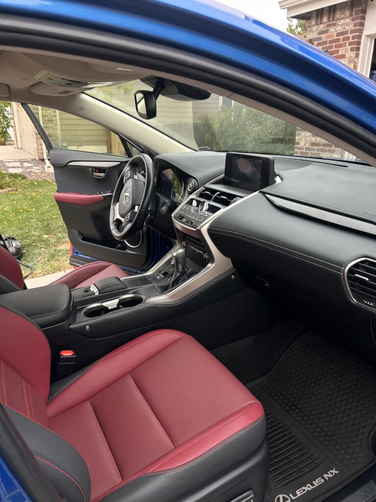 Interior Car Detailing in Centennial, CO - Patrick's Essential Mobile Detailing
